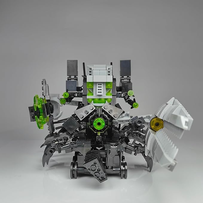 Skibid Toilet Building Block Set, Giant GMAN Tank Robot Skibid Building Brick for Adults Fans 604PCS Blocks