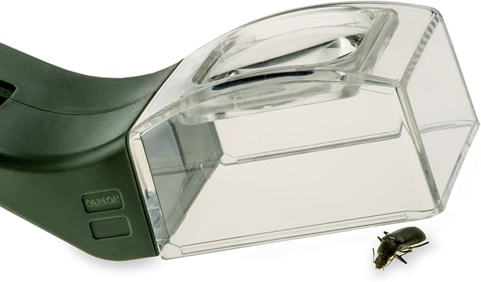 Carson BugView Bug Catching Tool & Magnifier - Set of 6 (HU-10MU)