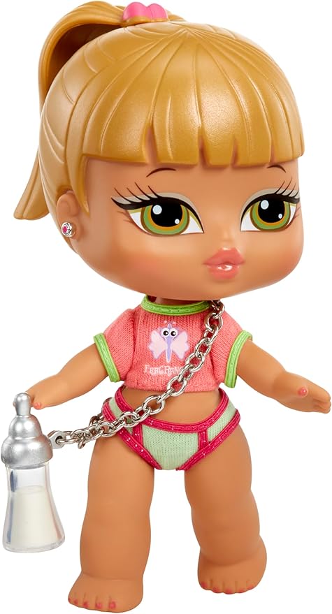 Bratz Babyz Fianna Collectible Fashion Doll with Real Fashions and Pet