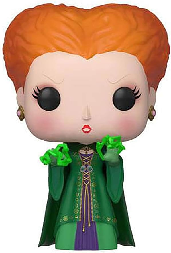 Funko POP! Disney: Hocus Pocus - Winifred with Magic, Multicolor, std