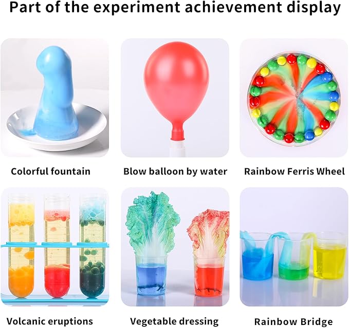 SNAEN Science Kit with 180+ Science Lab Experiments,DIY STEM Educational Learning Scientific Tools for 3 4 5 6 7 8 9 10 11 Years Old Boys Girls Kids Toys Gift