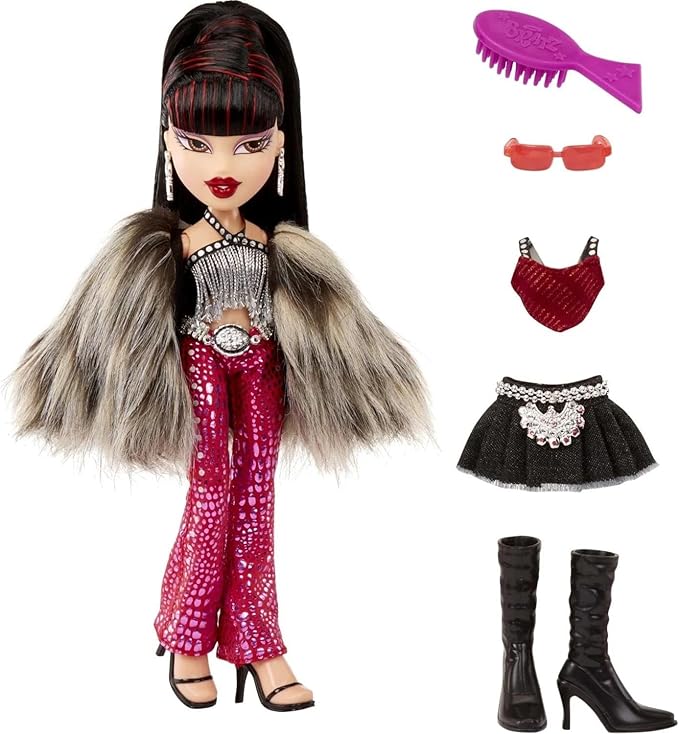 Bratz Original Fashion Doll Tiana Series 3 with 2 Outfits and Poster, Collectors Ages 6 7 8 9 10+(Multi Color)
