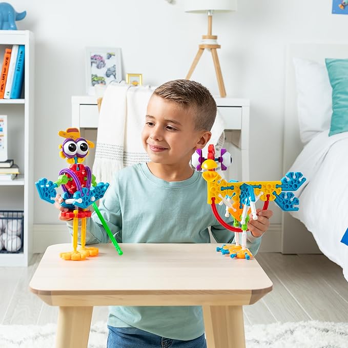 K'NEX Kid Farmin' Friends Set‚ 65 Pieces, STEM Building, Creative Construction Play‚ Ages 3+