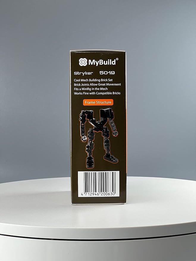 MyBuild Mecha Frame Armed Forces Stryker 5019 - Green Armor Robot Blocks Toy Building Bricks for Children to Adult Mech Fans