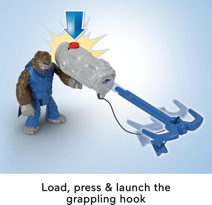 Fisher-Price Imaginext Preschool Toys Boss Level Army Pack 9-Piece Monkey & Gorilla Figure Set for Pretend Play Ages 3+ Years (Pack of 2)