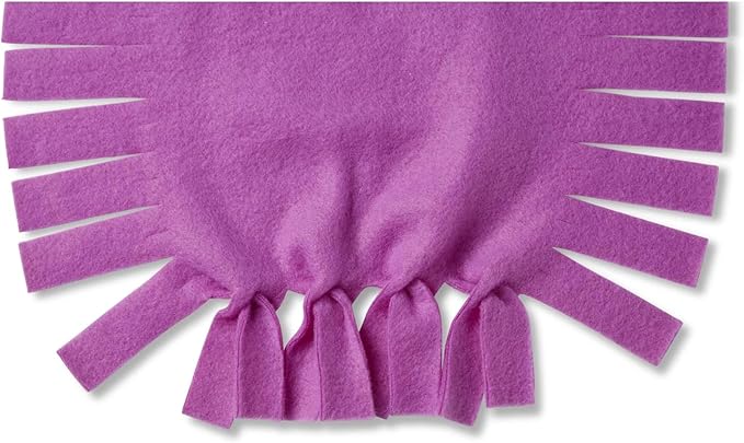 Melissa & Doug Created by Me! Butterfly Fleece Quilt No-Sew Craft Kit (48 Squares, 4 feet x 5 feet)