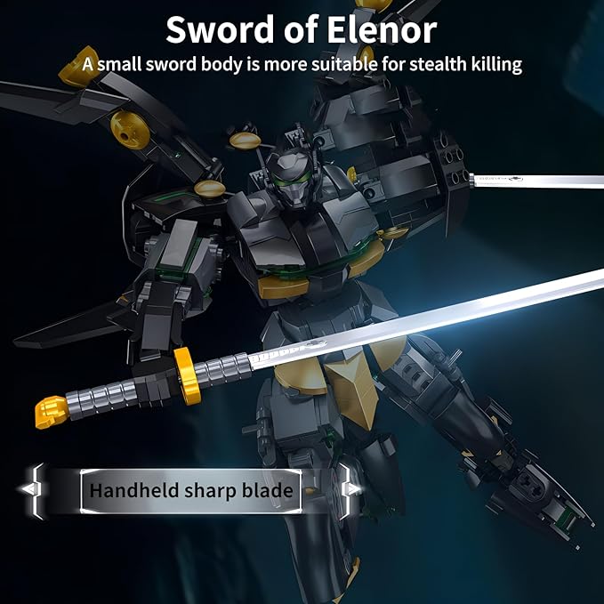 Mech Building Blocks Sets Creative Robot Adult or Boy Birthday Gift (534Pcs)