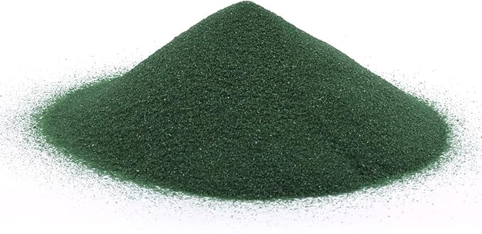 Shiny Stone Colorful Sand,Rainbow Sand,Art Sand,Colored Sand,Craft Sand,Decorative Wedding Vibrant Sand, 250g/0.55lb/8.81oz for Kids Creativity Wedding Succulent Terrarium Vase (Dark Green)