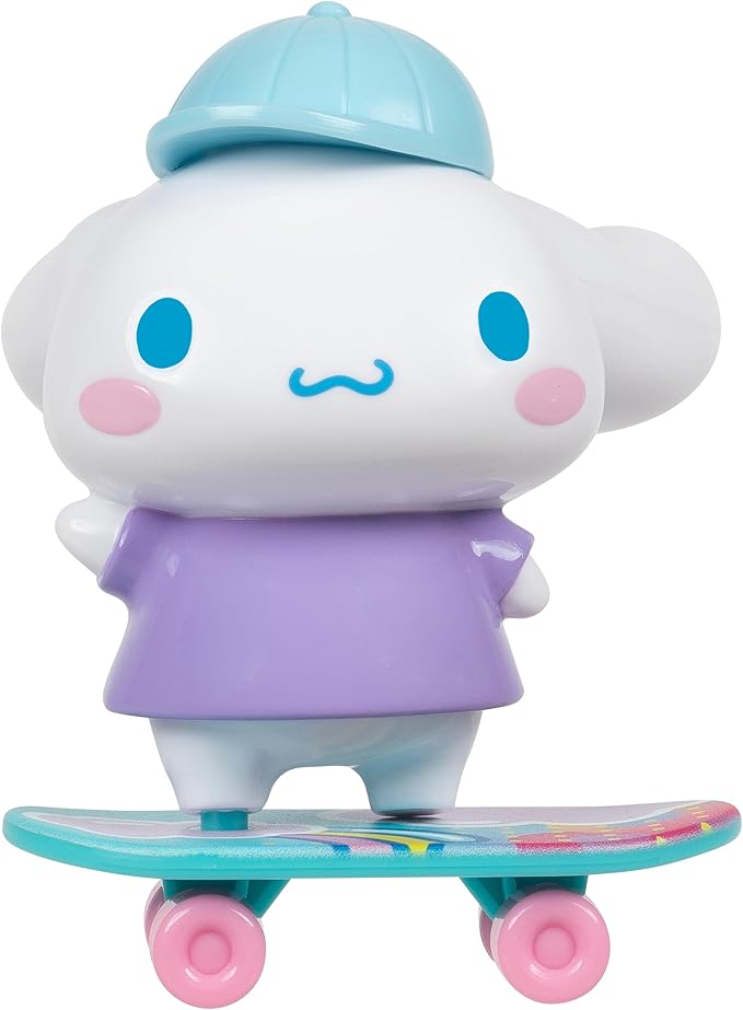 Hello Kitty and Friends, 4” Ultra-Premier 6-Figure Set - Hello Kitty, Kuromi, My Melody, Cinnamoroll, Pompompurin, and Keroppi - Officially Licensed Sanrio Product from Jazwares