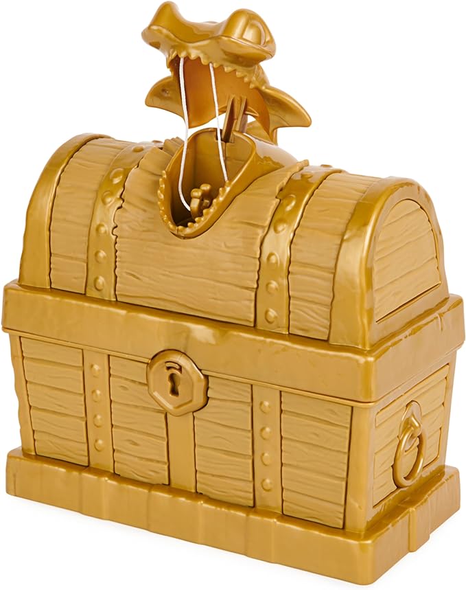 Kinetic Sand, Treasure Hunt with 14 Surprise Reveals & 1.62lbs Rare Shimmer Gold Play Sand, Sensory Toys for Kids Ages 3 and up