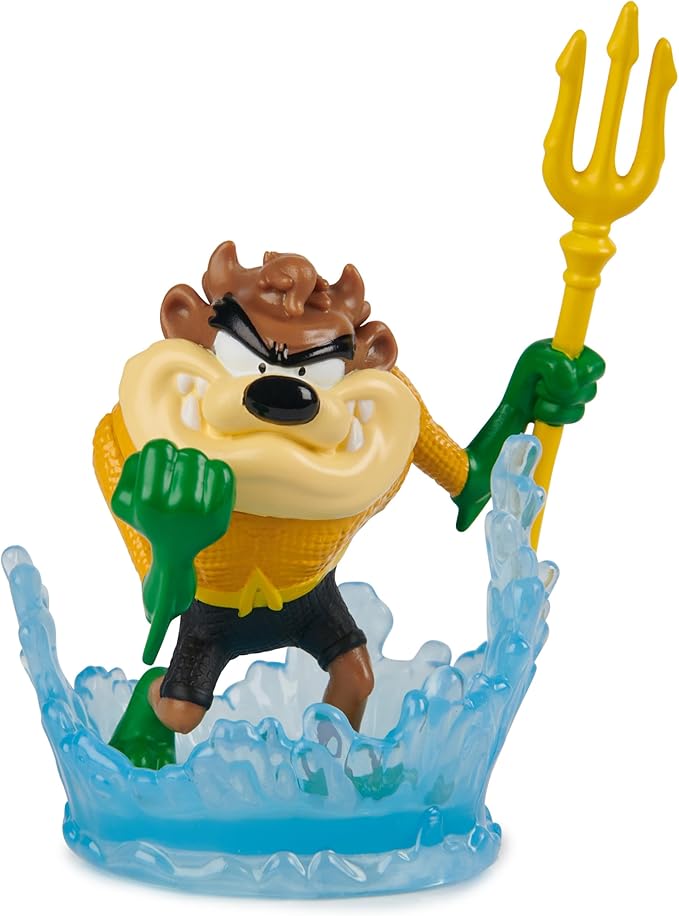 DC Comics, Looney Tunes Mash-Up Pack, Limited Edition WB 100 Yrs Anniversary, 5 Looney Tunes x DC Figures, 4-Inch Superhero Kids Toys for Boys & Girls