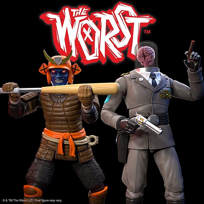 Super7 ULTIMATES! The Worst Killer Bat - 7" The Worst Action Figure with Accessories Collectibles and Retro Toys