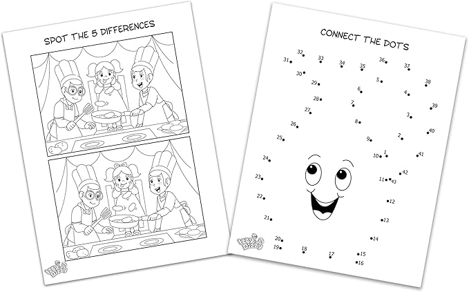 Izzy 'n' Dizzy Hanukkah Coloring and Activity Set - Great for Partys and Gifts- Chanuka Color and Activity Kit