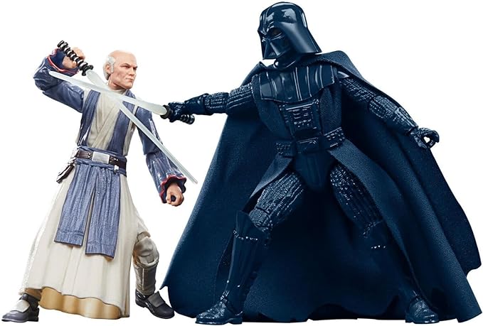 Star Wars 6 Inch Action Figure 2-Pack | OBI-Wan Kenobi & Darth Vader