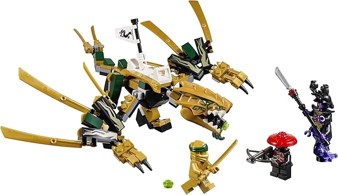 LEGO NINJAGO Legacy Golden Dragon 70666 Building Kit (171 Pieces)