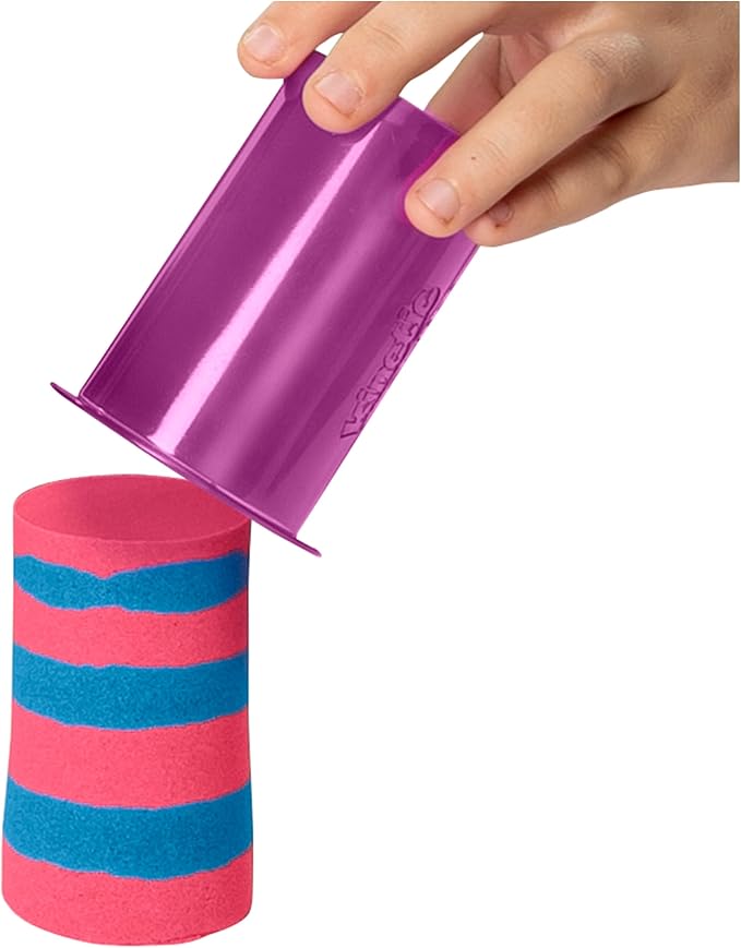 Kinetic Sand, Sandisfying Set with 2lbs of Sand and 10 Tools, Play Sand Sensory Toys for Kids Ages 3 and up