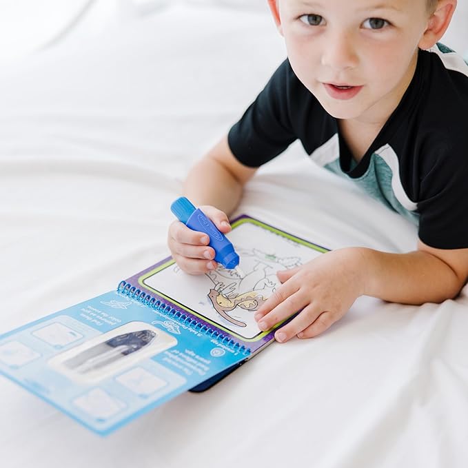 Melissa & Doug On The Go Water Wow! Reusable Water-Reveal Activity Pad – Dinosaurs