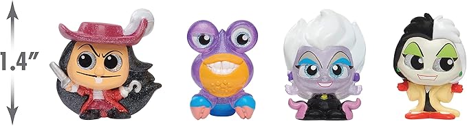 Disney Doorables Villain Collection Peek, Includes 12 Exclusive Mini Collectible Figures, Styles May Vary, Kids Toys for Ages 5 Up, Amazon Exclusive by Just Play