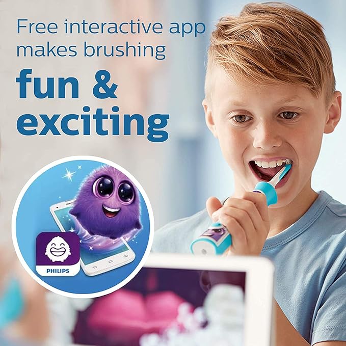 PHILIPS Sonicare for Kids Connected Sonic Electric Toothbrush (Pack of 2)