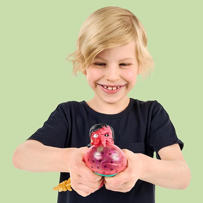 Heroes of Goo Jit Zu Cursed Goo Sea | Super Squishy, Goo Filled Toy Graplock Action Figure Hero Pack | with Color Changing Face That Reveals His Curse | Stretch Him 3 Times His Size