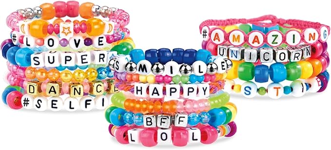 Cra-Z-Art Shimmer ’N Sparkle DIY ABC Fashion Beads Small