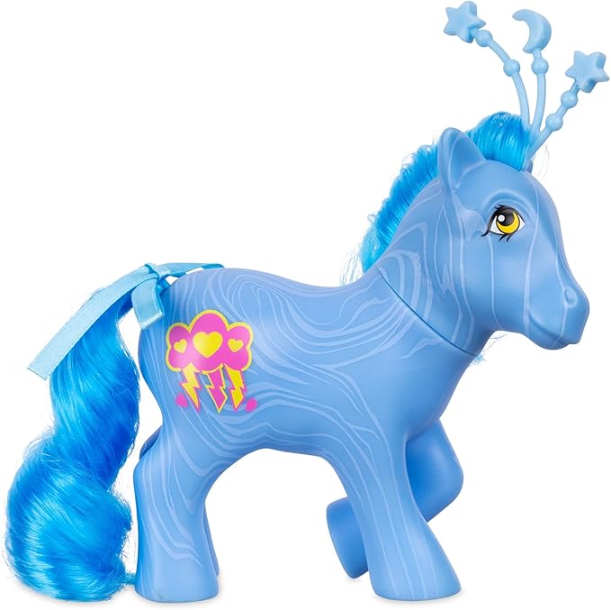 My Little Pony Classics - Celestial Ponies - Nova - Retro 4" Collectible Play Figure, Great for Kids, Toddlers, Adults, Girls and Boys Ages 3+