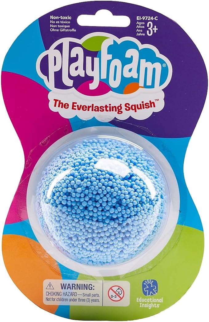 Educational Insights Playfoam Classic Jumbo Pod, Set of 12, Fidget, Sensory Toy for Boys & Girls, Ages 3+