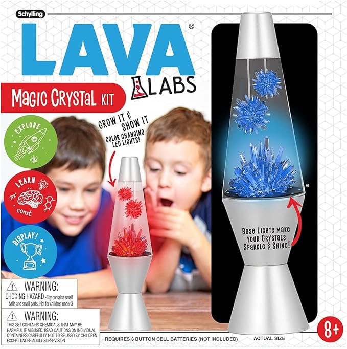 Schylling Lava Labs Magic Crystal Kit