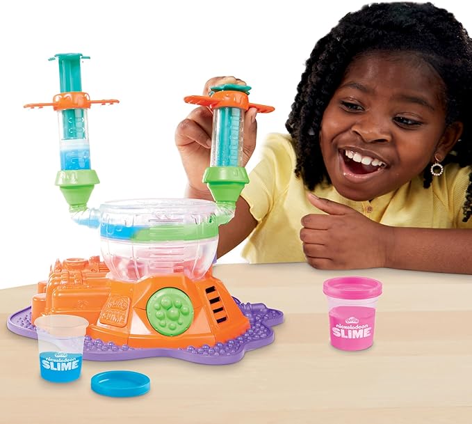 Play-Doh Ultimate Bubble Lab Playset with Nickelodeon Slime Brand Compound, Tactile Sensory Toys for Girls and Boys 3 Years and Up, Kids Arts and Crafts