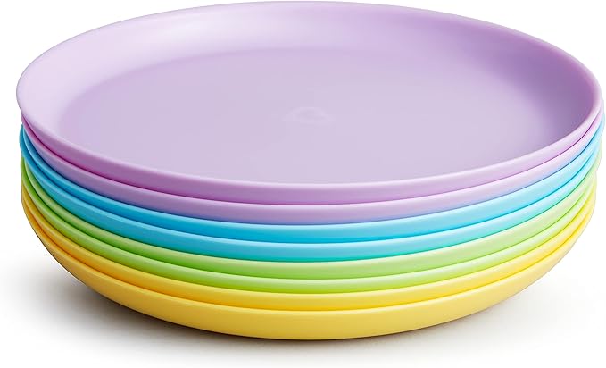 Munchkin® Multi™ Baby and Toddler Plates, 8 Count (Pack of 1)