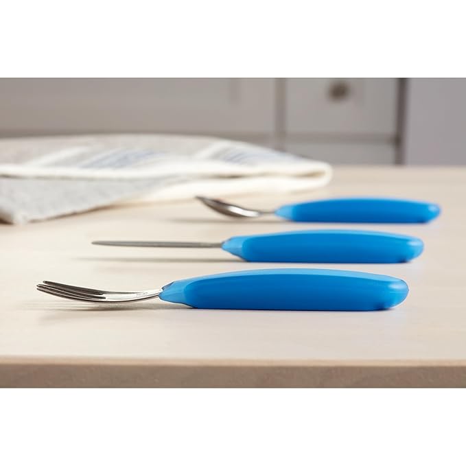 NUK Kiddy Cutlery Forks, Durable Stainless Steel, BPA & Latex-Free, 18+ Months, Pack of 3