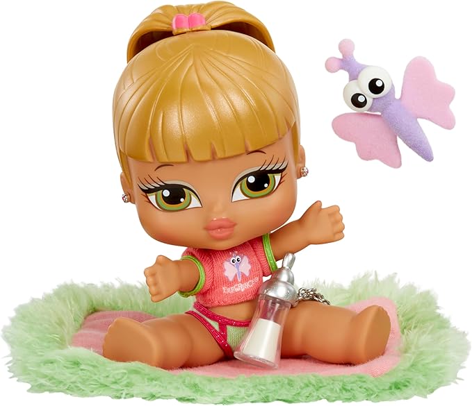 Bratz Babyz Fianna Collectible Fashion Doll with Real Fashions and Pet