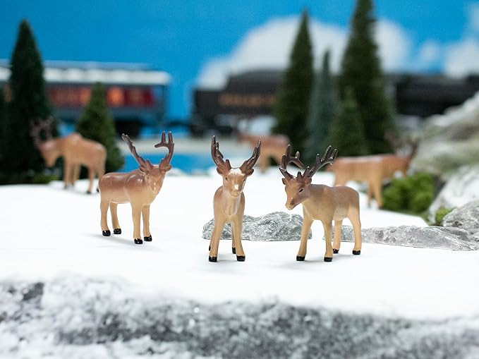 Lionel The Polar Express, Electric O Gauge Model Train Accessories, Caribou Pack (624251)