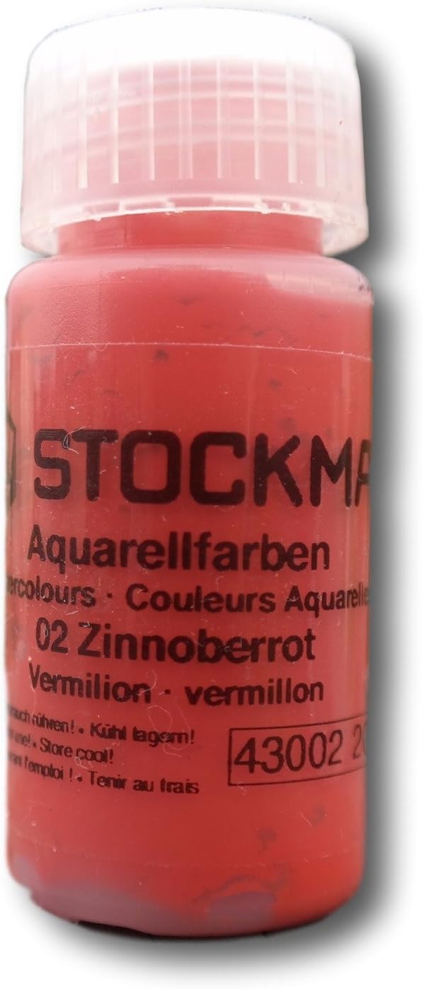 Stockmar Watercolor Vermillion