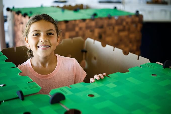 Minecraft Explorer Kit - Build Minecraft in The Real World - Endless Play for Ages 8 and Up - Build Forts, Mazes, Tunnels, and More - Durable, Reusable, and Made in USA (3 Pack)