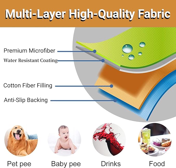 XINEAGE Water Resistant Recliner Cover, 3 seat Recliner Sofa Covers with Pockets, Quilted Thick Recliner Protector Cover for Dog Pets with Non Slip Backing and Strap (Recliner Sofa, Coffee)