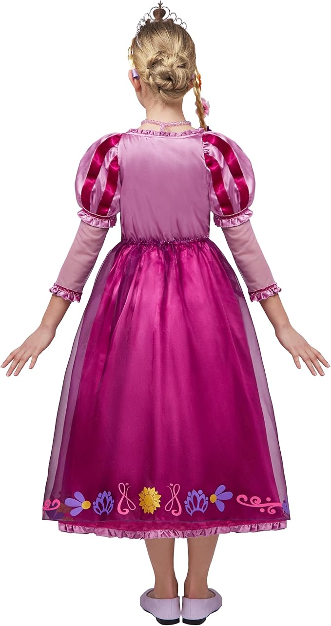 Spooktacular Creations Halloween Girl Princess Costume, Light Purple Princess Dress, Puff Sleeve Dress for Toddler Roleplay