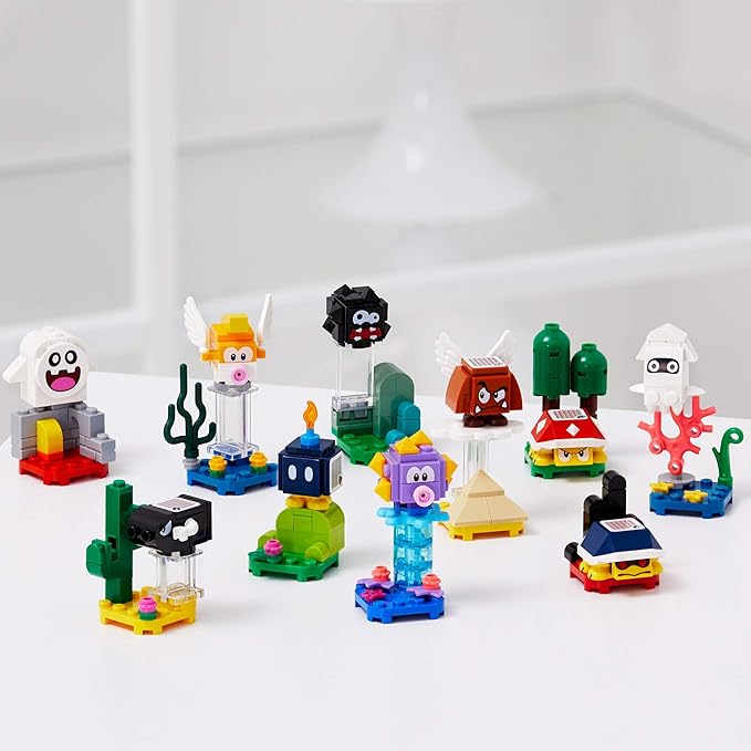 LEGO Super Mario Character Packs 71361 Building Kit; Collectible Toys for Kids to Combine with The Adventures with Mario Starter Course (71360) Playset for Extra Interactive Gameplay