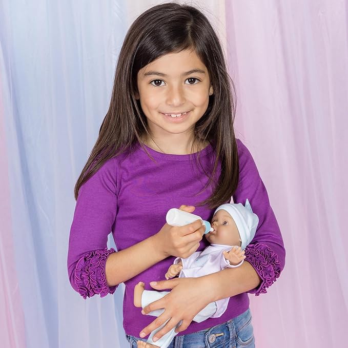 ADORA Soft Baby Doll, 11 inch Sweet Baby Puppy Cotton Candy, Machine Washable (Amazon Exclusive) 1+