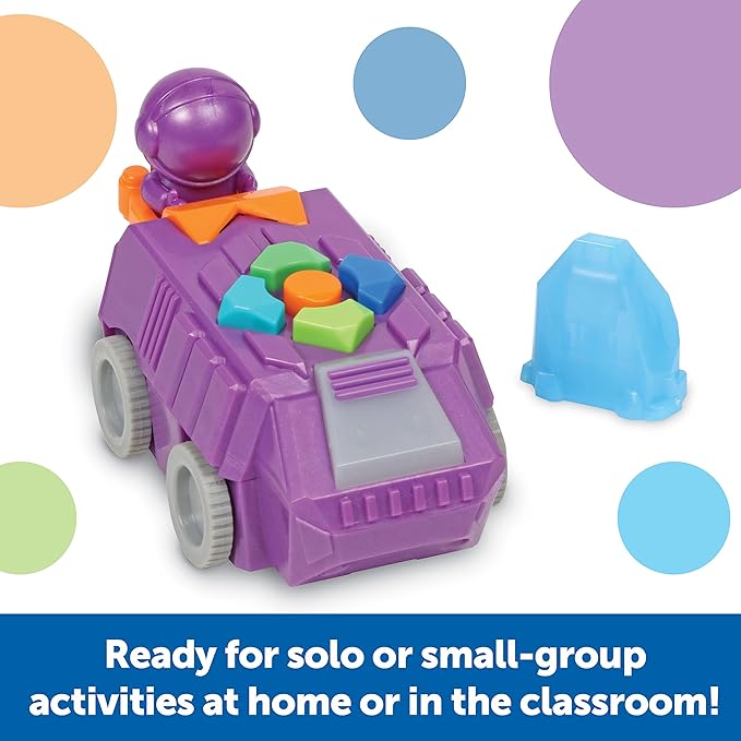 Learning Resources Space Rover Coding Set,23 Pieces, Ages 4+,Coding for Kids, Coding Toys, Kids STEM Toys, STEM Toys for Classroom,Space Toys,Astronaut Toys