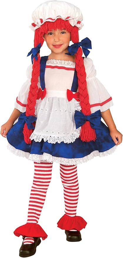 Rubies Child's Rag Doll Costume, Small for Themed Parties and Halloween