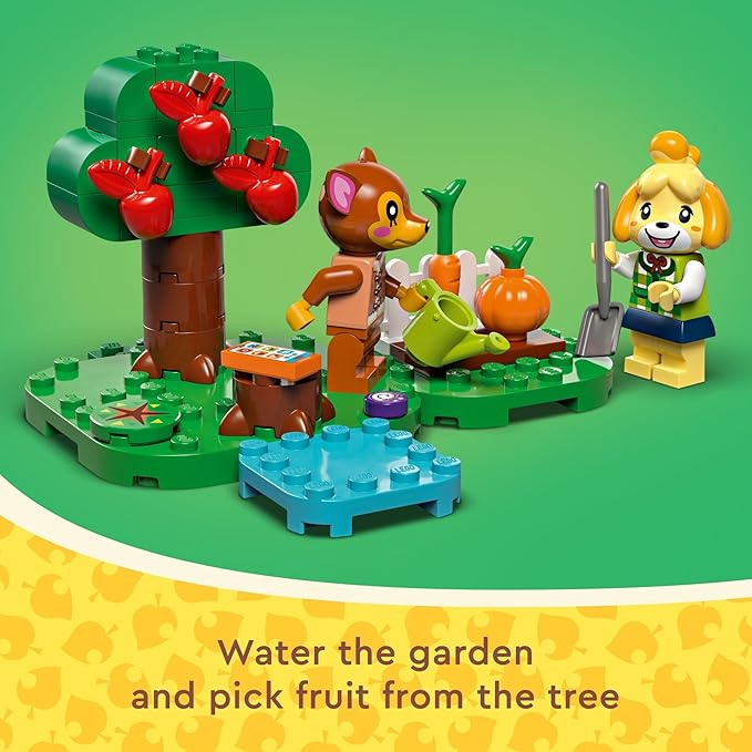 LEGO Animal Crossing Isabelle’s House Visit, Buildable Creative Toy for Kids, Includes Fauna and more Animal Crossing Toy Figures, Video Game Toy, Birthday Gift for Girls and Boys Ages 6 and Up, 77049