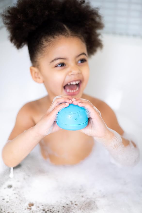 Ubbi Squeeze and Switch Silicone Bath Toys for Toddlers and Baby, Colorful Mix and Match Baby Bath Accessory, Water Toys for Toddler Bath Playtime, Set of 3