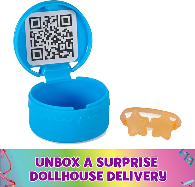 Gabby's Dollhouse Celebration Party Bus, Transforming Playset with Gabby & DJ Catnip Toy Figures & Dollhouse Accessories, Kids Toys for Ages 3 and Up