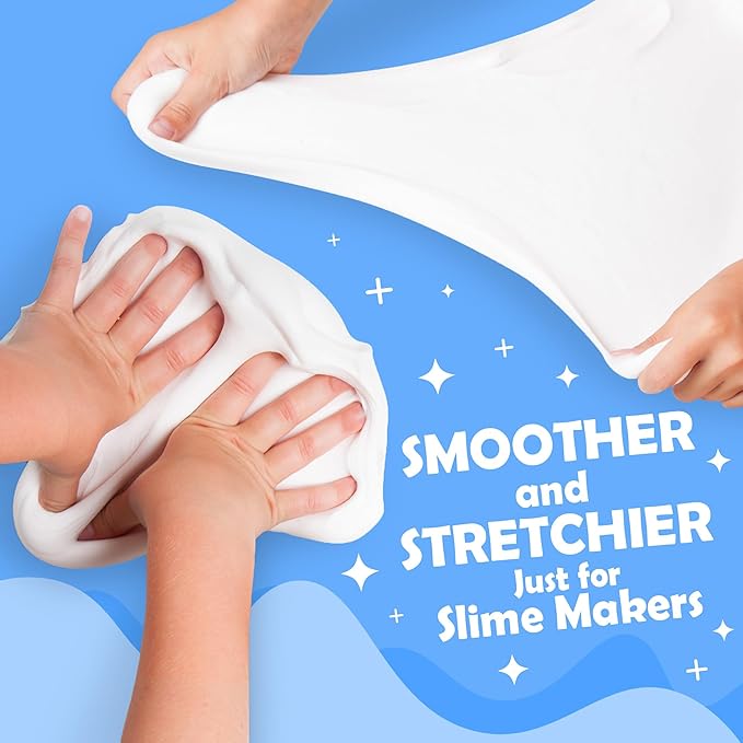 Original Stationery Soft Clay for Slime Making, Moldable Modeling Clay for Kids, Add to Glue and Shaving Foam for Butter Slimes, 1.3 Lbs/600g, Fun Easter and Birthday Gift, Slime Mix Ins Supplies