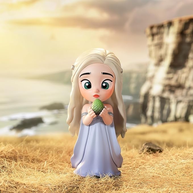 POP MART Game of Thrones Series Figures, 12PCs Game of Thrones Blind Box Figures, Random Design Action Figures Collectible Toys Home Decorations, Holiday Birthday Gifts for Boys and Girls, Whole Set