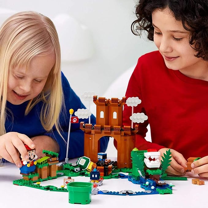 LEGO Super Mario Guarded Fortress Expansion Set 71362 Building Kit; Collectible Playset to Combine with The Super Mario Adventures with Mario Starter Course (71360) Set (468 Pieces)