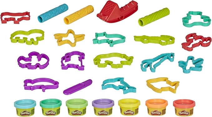 Play-Doh Makin' Animals Create It Kit for Kids 3 Years and Up with 7 Non-Toxic Colors