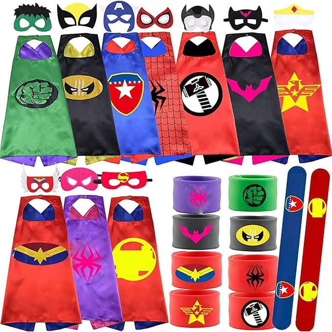 Sea cat Superhero kiddie Capes for boys and girls cosplay costumes for birthday parties