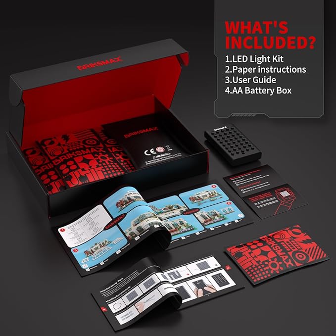 BRIKSMAX 2.0 Light Kit for Lego Botanical Garden -Innovative Lighting Kit Compatible with Lego Ideas 21353 - Not Included Lego Set